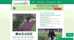 Desktop Screenshot of mytreearmor.com